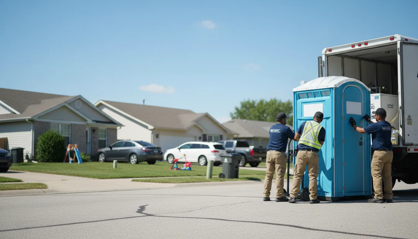 Standard Porta Potty Rentals in Sandwich, IL near me